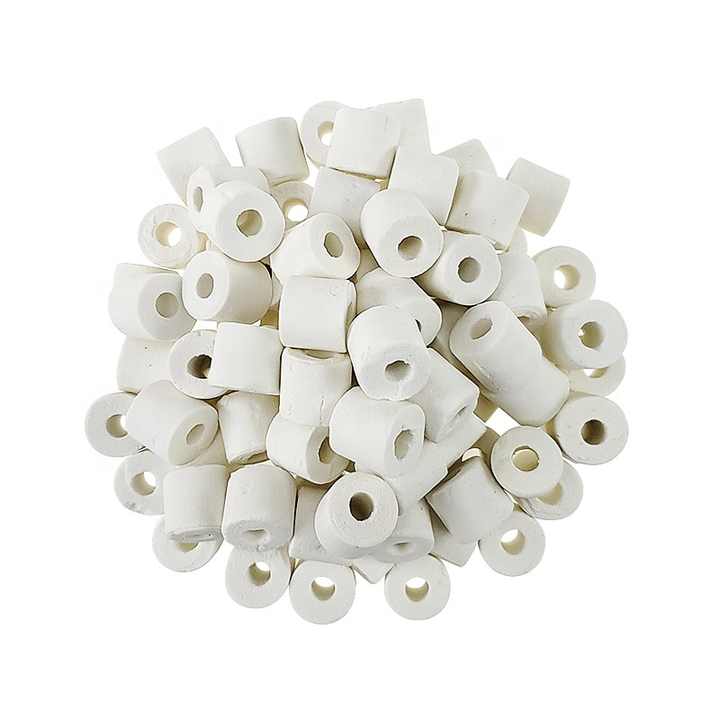 Aquarium Filter Bio Ceramic Rings 2 Lbs in Zipper Bags, Supports Biological Aquarium Filtration, Bio Ceramic Filter Media for Pond Fish Tank Canister Filter