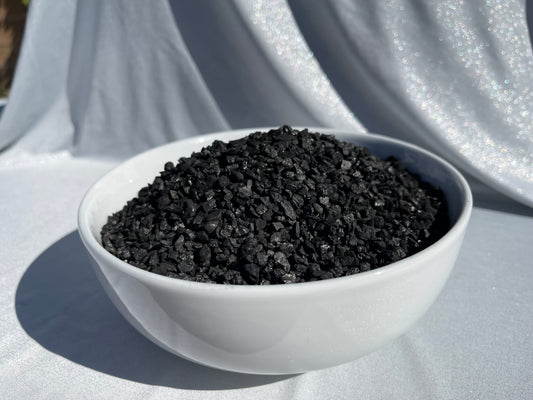 Premium Activated Carbon 5Lbs Bulk Granular Charcoal with Fine Mesh Bag for Aquarium Filter Media Pond Reef Canister